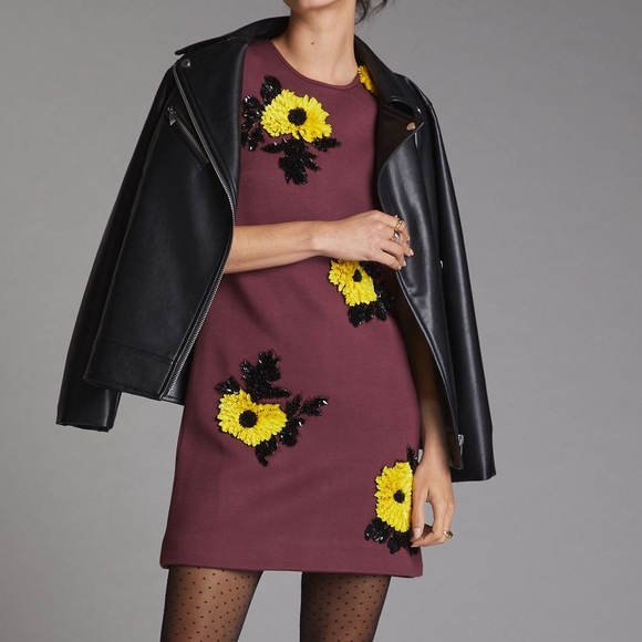 Anthropologie Dresses & Skirts - Dhruv Kapoor Sequined Shift Mini Dress